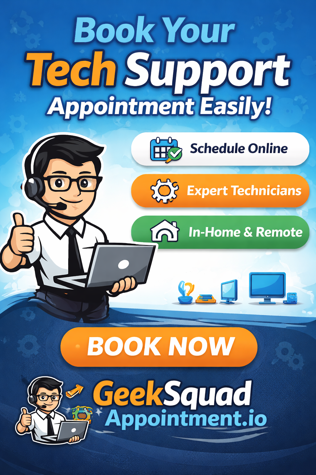 Geek Squad: Easy Steps to Schedule Your Appointment
